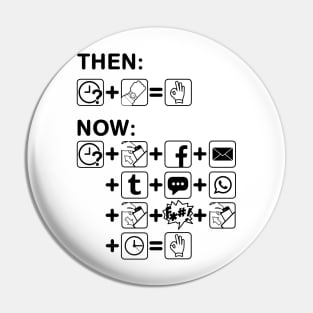 Now and then... Pin