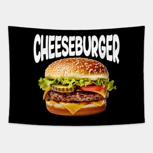 Cheeseburger | Dot Style Tapestry