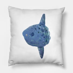 Mola Mola Sunfish Pillow