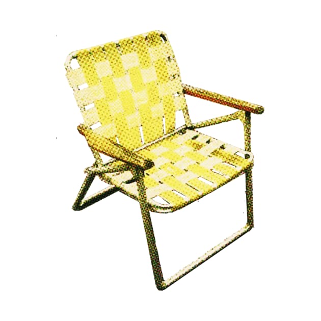 Lawnchairs Are Everywhere - design no.3 by Eugene and Jonnie Tee's