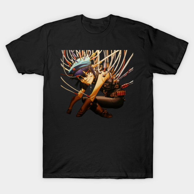 gorillaz noodle shirt
