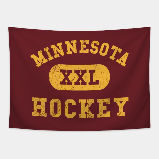 Minnesota Hockey III Tapestry by sportlocalshirts