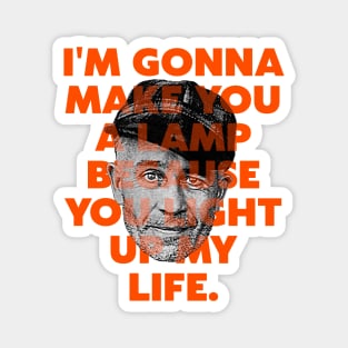 Ed Gein - I Made You A Lamp True Crime Design Magnet