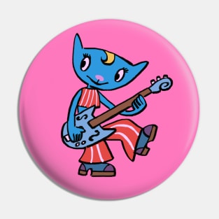 I draw katy kat with her guitar / um jammer lammy Pin