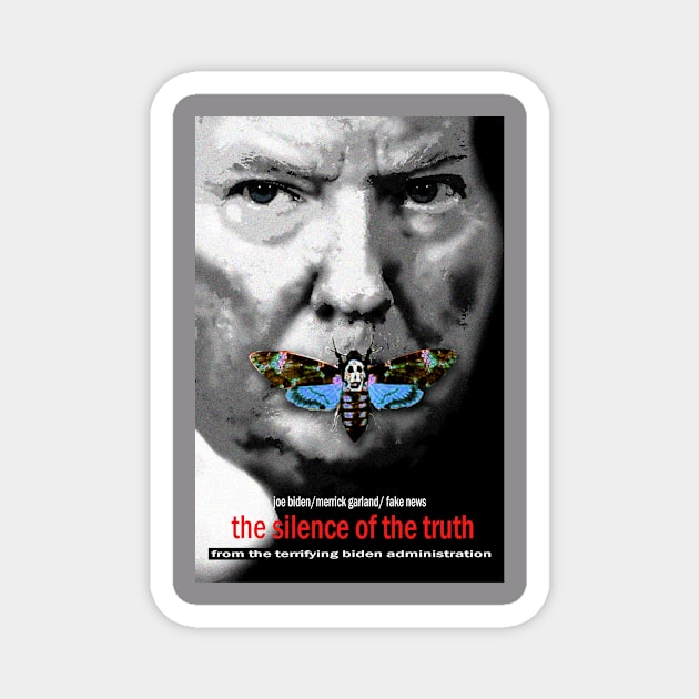 Silence of the truth Magnet by Conform451