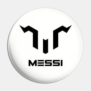 Stylish Messi Logo for Clothing Merchandise with GOAT Influence Pin