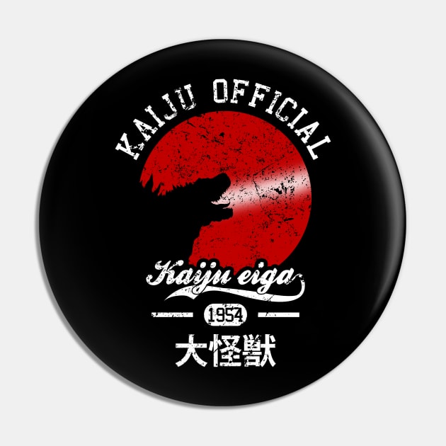 Kaiju Official Pin by Bomdesignz