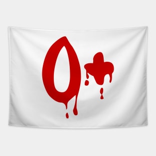 Blood Group O+ Positive #Horror Hospital Tapestry