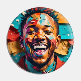 Kendrick Lamar // Paper Art Pin