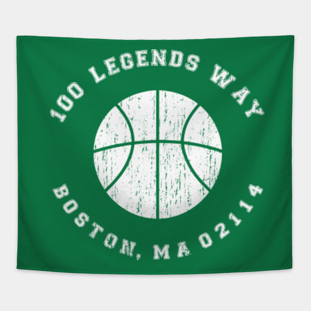 Celtics Td Garden Address Home Boston Celtics Tapestry Teepublic