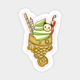 Taiyaki Ice Cream Magnet