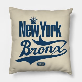 New York Bronx - New York Bronx Schriftzug - Bronx Logo Pillow