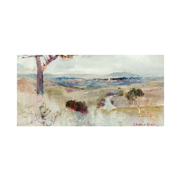 Dandenongs from Heidelberg by Charles Conder by Classic Art Stall