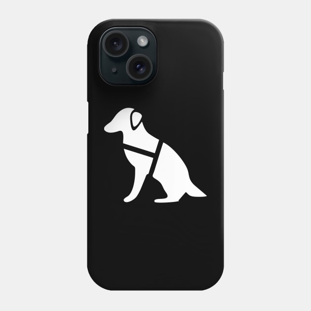 Service dog Phone Case by ArtvectorDSGN