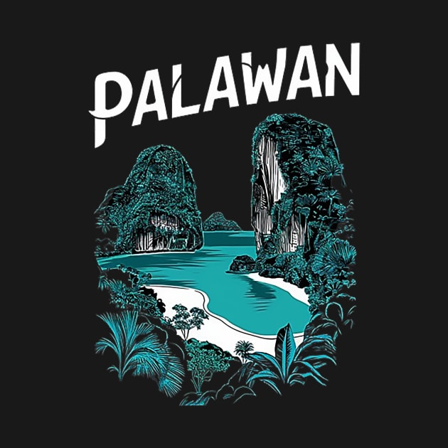 Palawan Island Philippines by likbatonboot