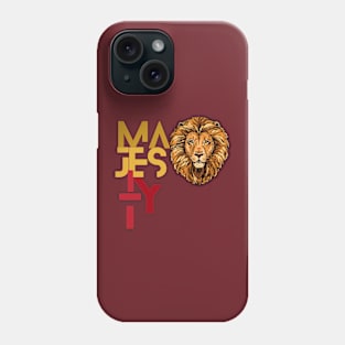 majestic lion Phone Case