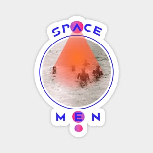 Space Men Magnet