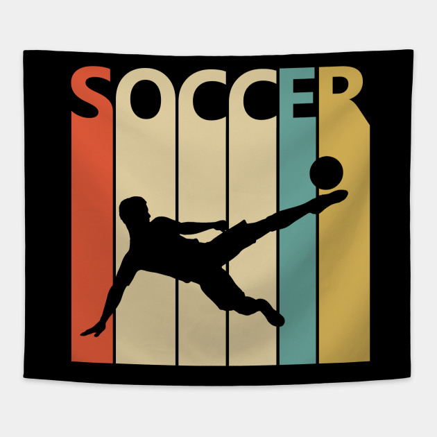 Vintage Retro Soccer Player Gift