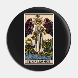 XIV. Temperance Tarot Card Pin