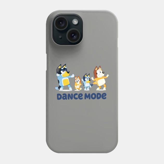 Bluey's family dance mode Phone Case by Justine Nolanz