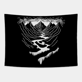 Mountains Rivers Tapestry