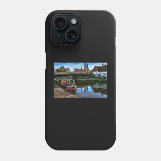 Hungerford Wharf in West Berkshire Phone Case