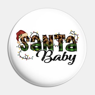 Santa Baby, Vintage Santa Pin