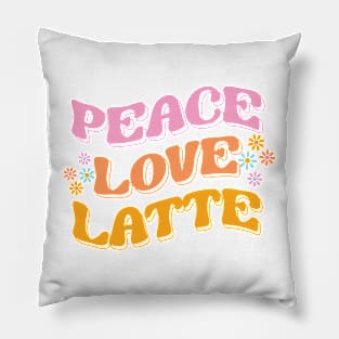 Peace, Love and Latte Vintage Tee! Pillow