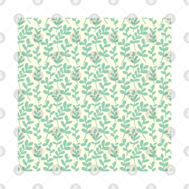 Seamless leaves pattern by AnaMOMarques