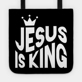 Jesus Is King Tote