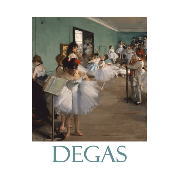 Dance Class by Edgar Degas by Naves