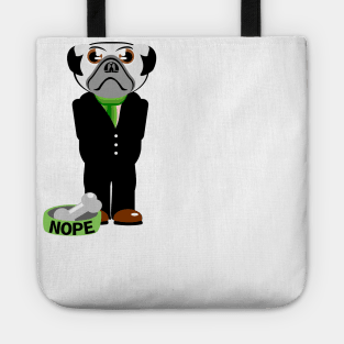 Pug Nope Tote