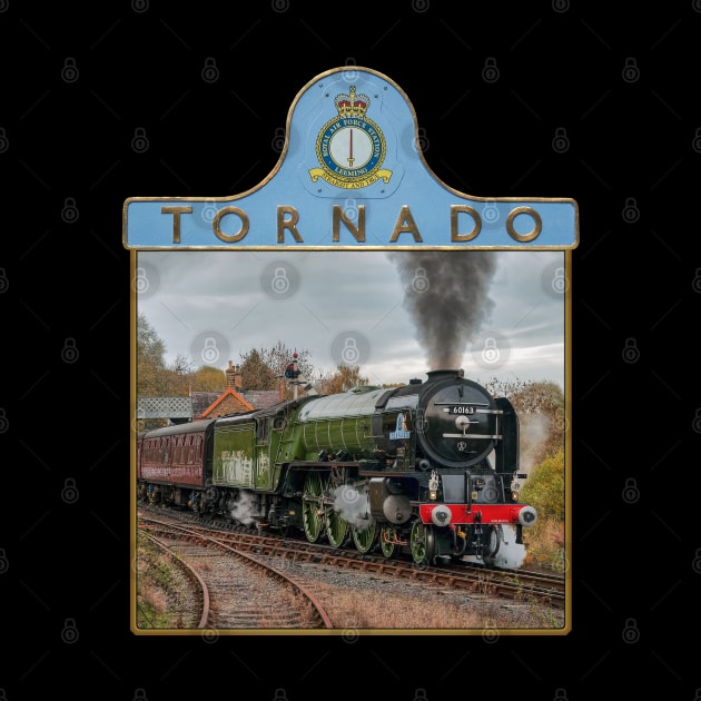 Steam Engine Tornado and Nameplate by SteveHClark