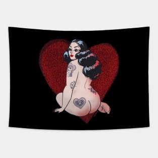 Heart-shaped Tapestry