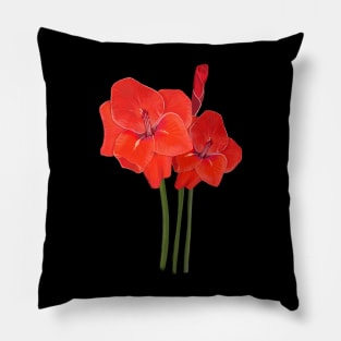 Amaryllis Pillow