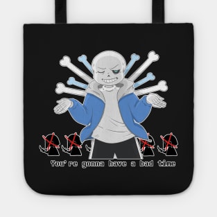 Undertale - Sans "You're Gonna Have A Bad Time" Tote