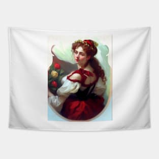 Retro Victorian Mother’s Day Tapestry