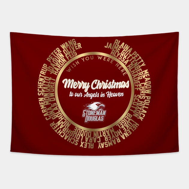 Stoneman Douglas Christmas Keepsake Tapestry by RememberThem