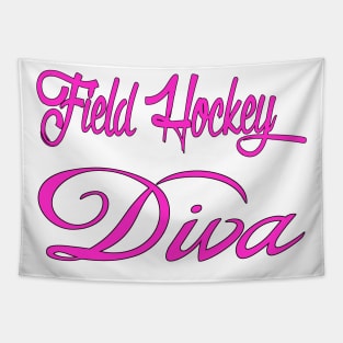 Field Hockey Diva Tapestry