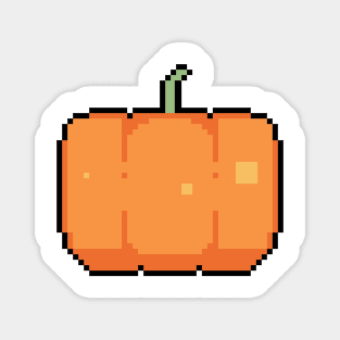 pumkin pixel art Magnet