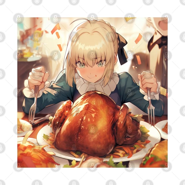 saber thanksgiving by WabiSabi Wonders