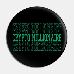 Crypto Millionaire Pin