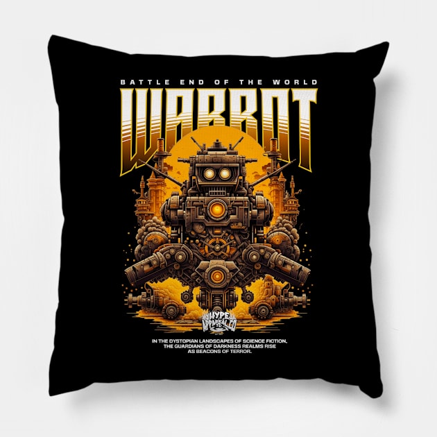 Warbot Pillow by Hype Appareal Co.