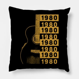 1980s music country Pillow