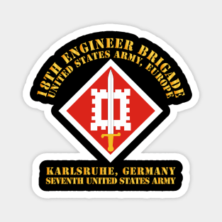 18th Engineer Bde - US Army Europe Magnet