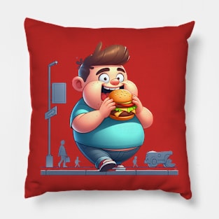 Burger lovers Pillow