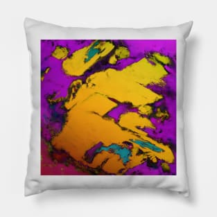 Yellow erosion Pillow