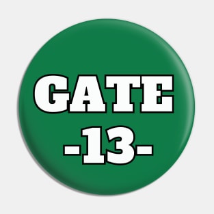 Gate 13 Athens Pin