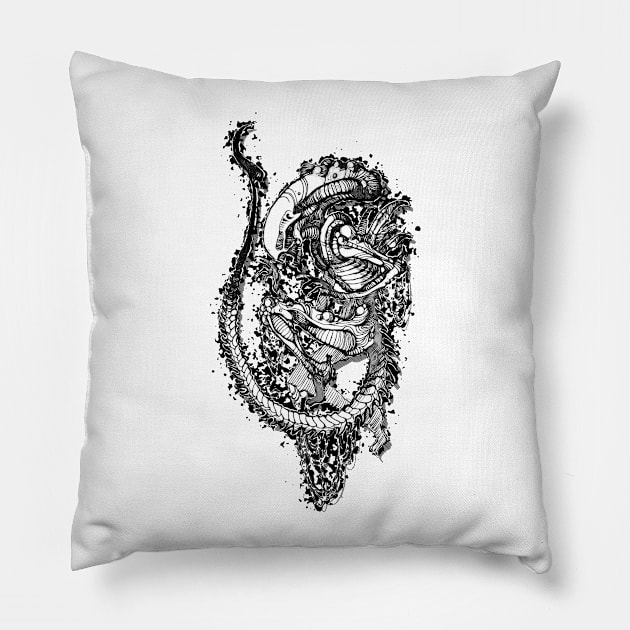 Alien Grey Mafi des. Pillow by Mafi