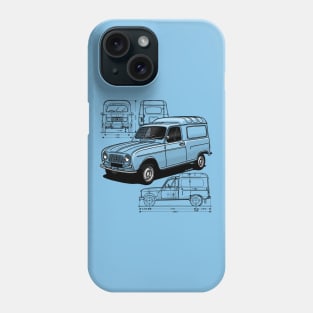 The iconic French van Phone Case